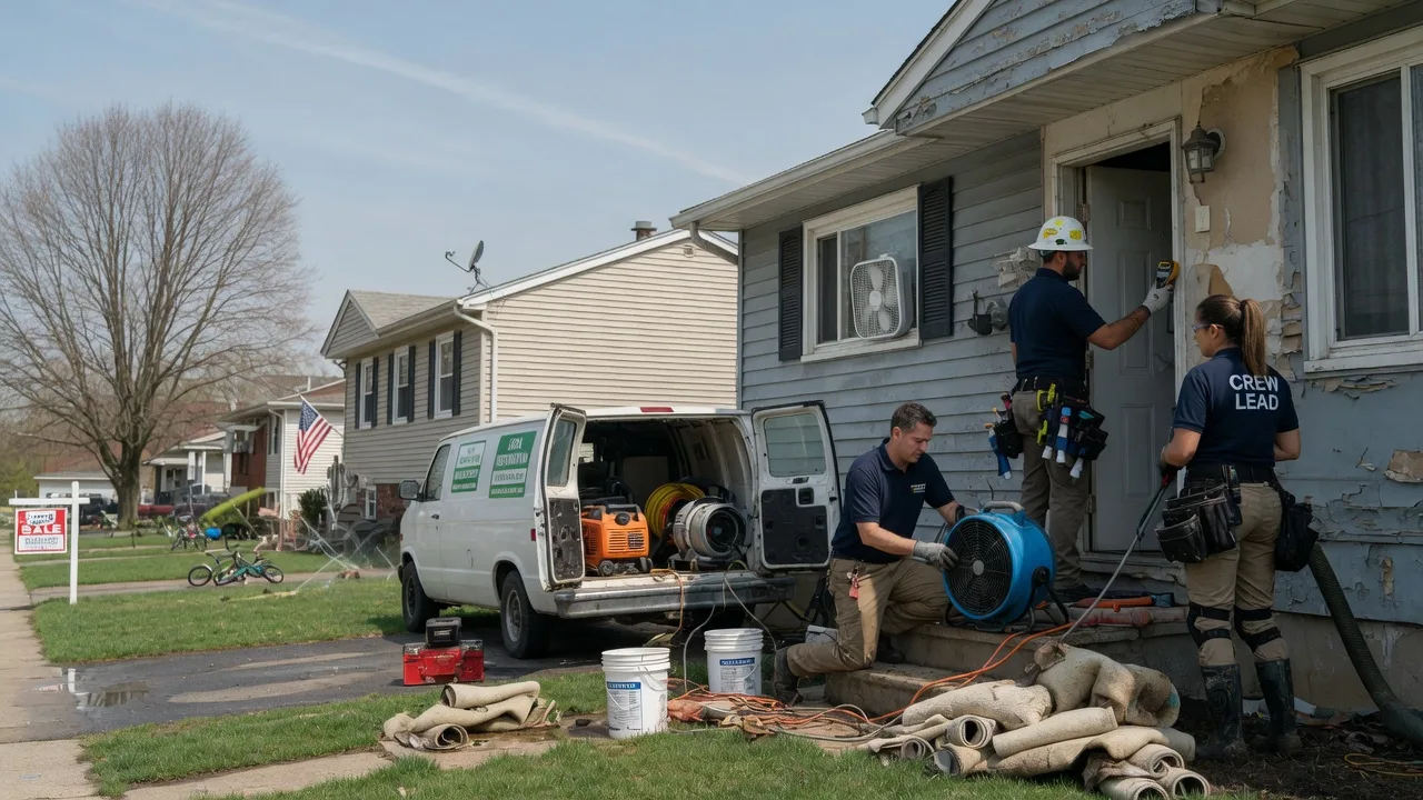 Flood Cleanup in East Rochester, NY near me