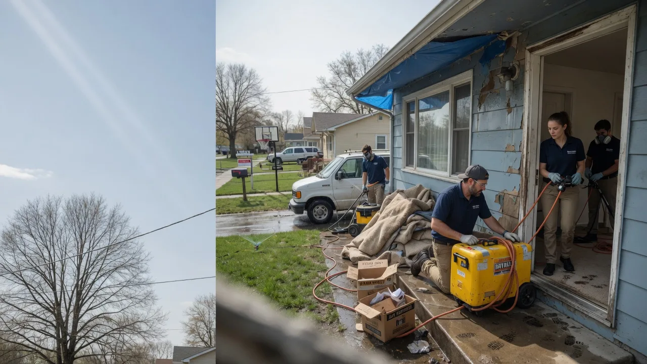 Basement Flood Cleanup in East Rochester, NY near me